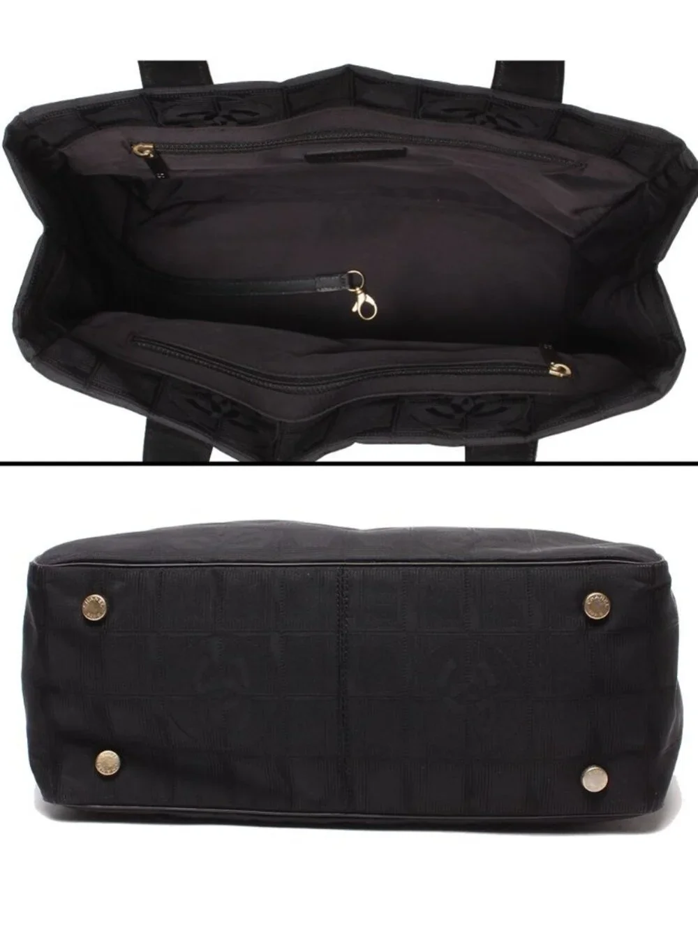 Chanel Tote Gold New Travel Line PM
